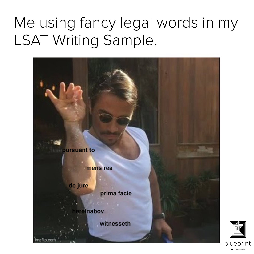 LSAT Meme Writing Sample