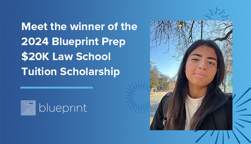 Meet the winner of the 2024 Blueprint Prep $20K Law School Tuition Scholarship